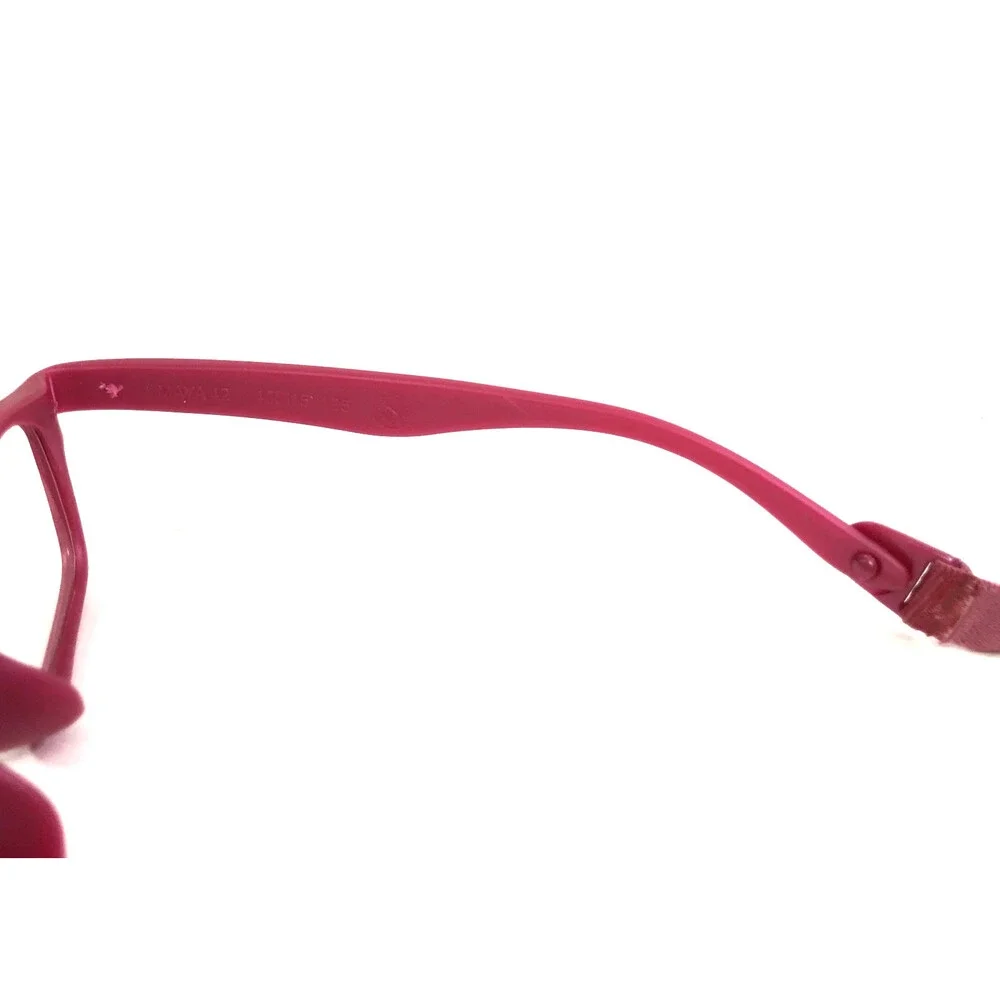 Miraflex Kids Eyeglasses Frame MAYA 42 Col. KP Pink Rubberized 42-15-125